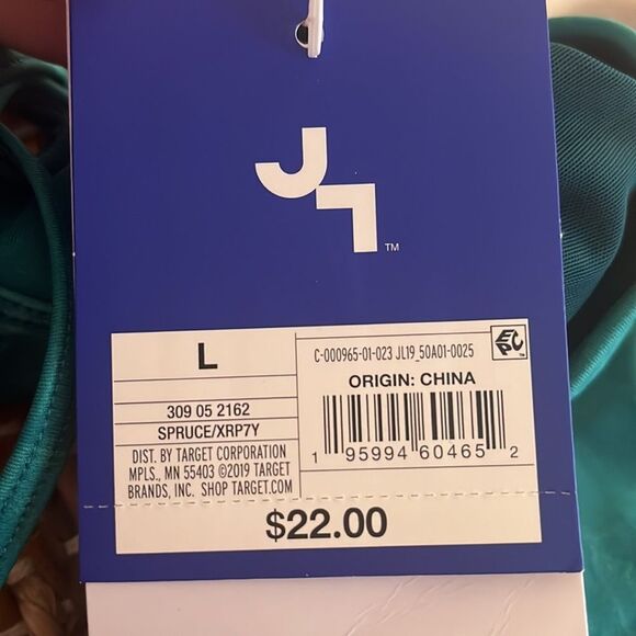 Joy Lab XL Green Athletic Sports Bra. - Picture 3 of 3